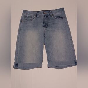 NYDJ Blue Denim Shorts